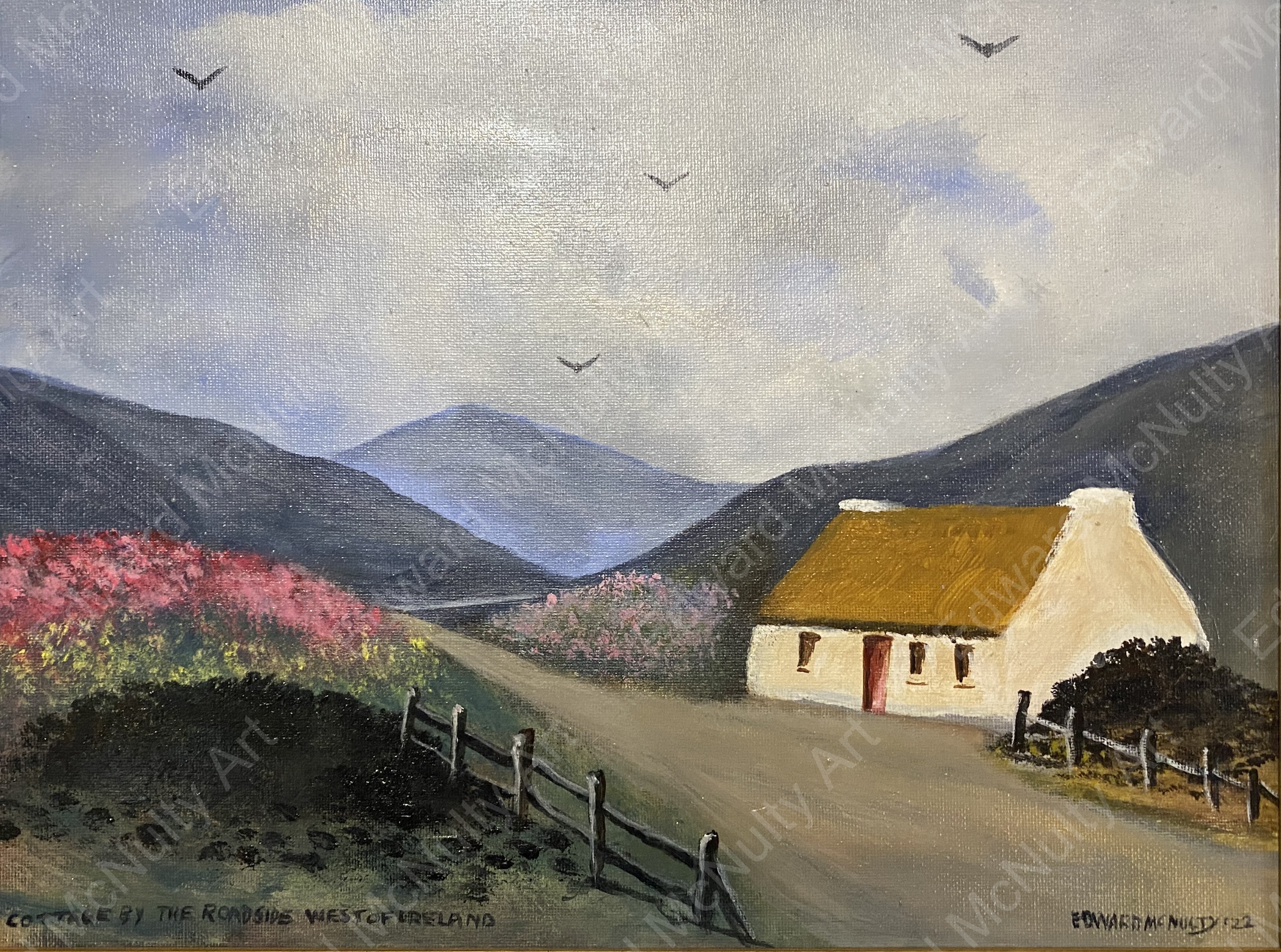 Paul Henry's Cottage by the Roadside, West of Ireland